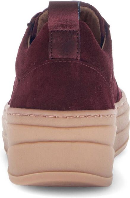 Gabor Plateausneakers vrijetijdsschoen lage schoen veterschoen met best fitting-uitrusting