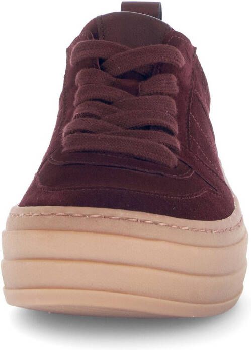 Gabor Plateausneakers vrijetijdsschoen lage schoen veterschoen met best fitting-uitrusting