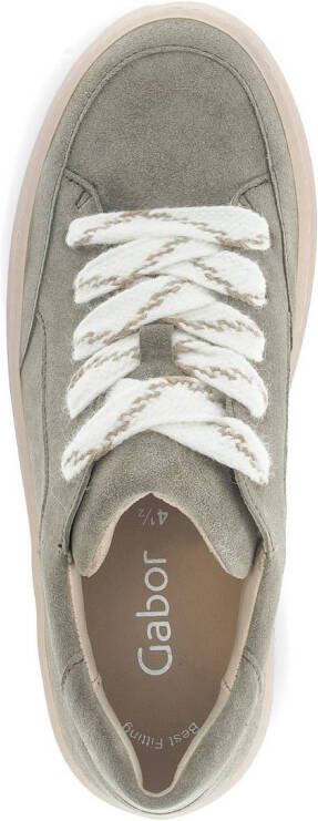 Gabor Plateausneakers veterschoen halfhoge schoen vrijetijdsschoen met best fitting-pasvorm