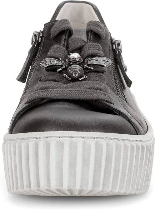 Gabor Plateausneakers vrijetijdsschoen lage schoen veterschoen met best fitting-uitrusting