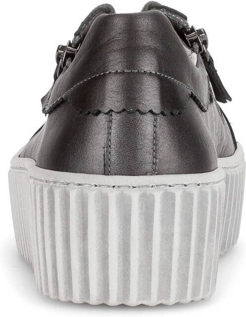 Gabor Plateausneakers vrijetijdsschoen lage schoen veterschoen met best fitting-uitrusting