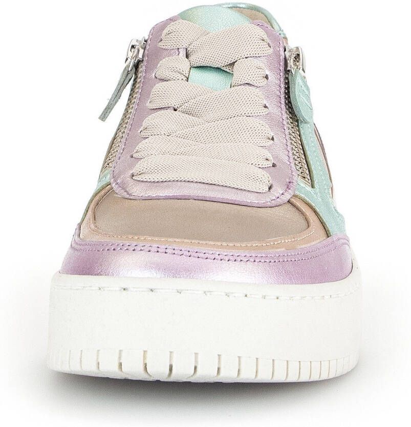 Gabor Plateausneakers met best fitting-uitrusting vrijetijdsschoen halfschoen veterschoen