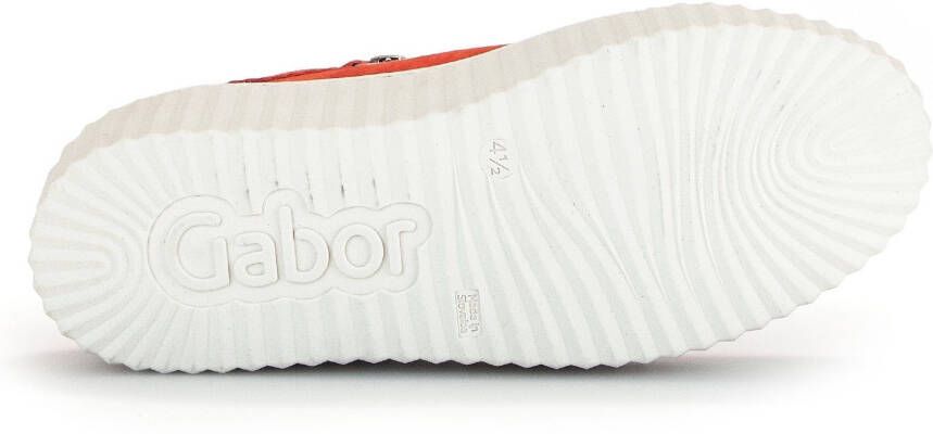 Gabor Plateausneakers met best fitting-uitrusting vrijetijdsschoen halfschoen veterschoen