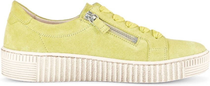Gabor Plateausneakers met best fitting-uitrusting vrijetijdsschoen lage schoen veterschoen
