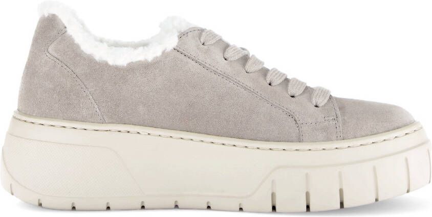 Gabor Plateausneakers plateau vrijetijdsschoen lage schoen veterschoen met best fitting