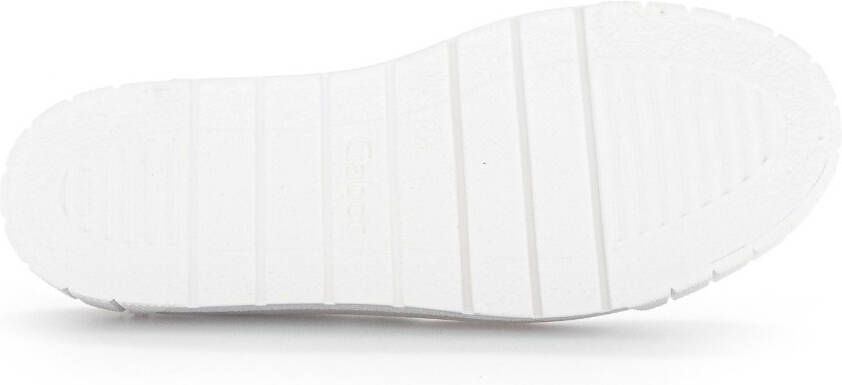 Gabor Plateausneakers Davos met contrastafwerkingen vrijetijdsschoen halfhoge schoen veterschoen