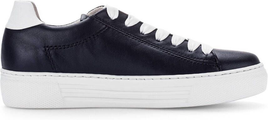 Gabor Plateausneakers Florence vrijetijdsschoen halfschoen veterschoen met voetbed g-breedte