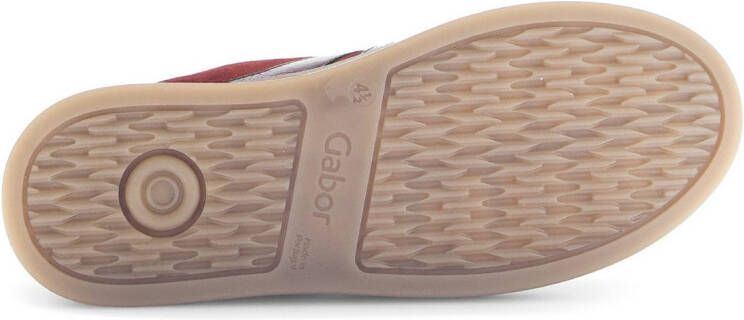 Gabor Plateausneakers Florence vrijetijdsschoen lage schoen veterschoen in comfortabele breedte g (= wijd)