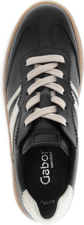 Gabor Plateausneakers Florence vrijetijdsschoen lage schoen veterschoen in comfortabele breedte g (= wijd)