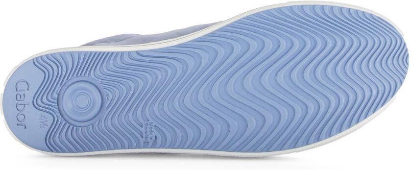 Gabor Plateausneakers Florence veterschoenen lage schoen met contraststiksels op de hiel g-breedte