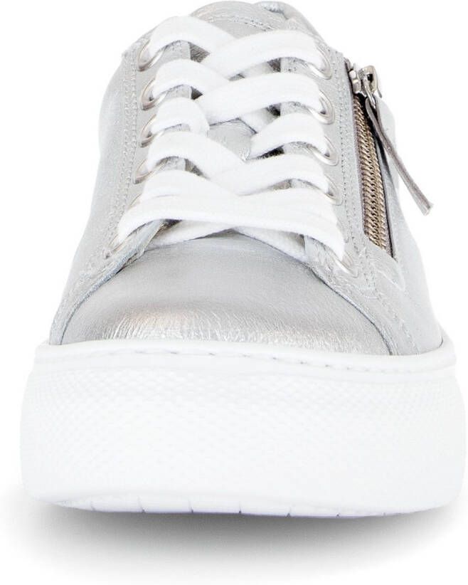 Gabor Plateausneakers Florence vrijetijdsschoen lage schoen veterschoen in comfortabele breedte g = wijd