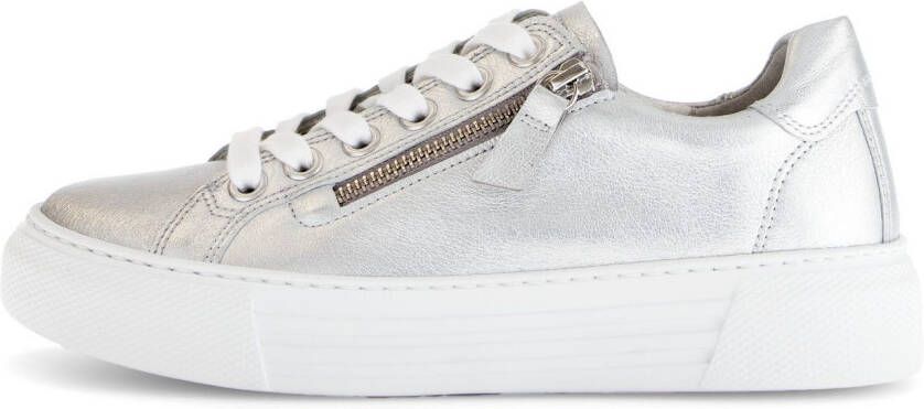 Gabor Plateausneakers Florence vrijetijdsschoen lage schoen veterschoen in comfortabele breedte g = wijd