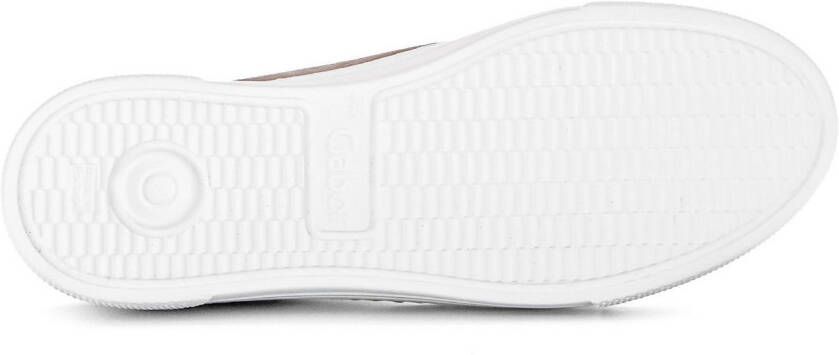 Gabor Plateausneakers Florence vrijetijdsschoen lage schoen veterschoen met decoratieve stiksels g-breedte