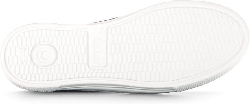 Gabor Plateausneakers Florence vrijetijdsschoen lage schoen veterschoen met decoratieve stiksels g-breedte