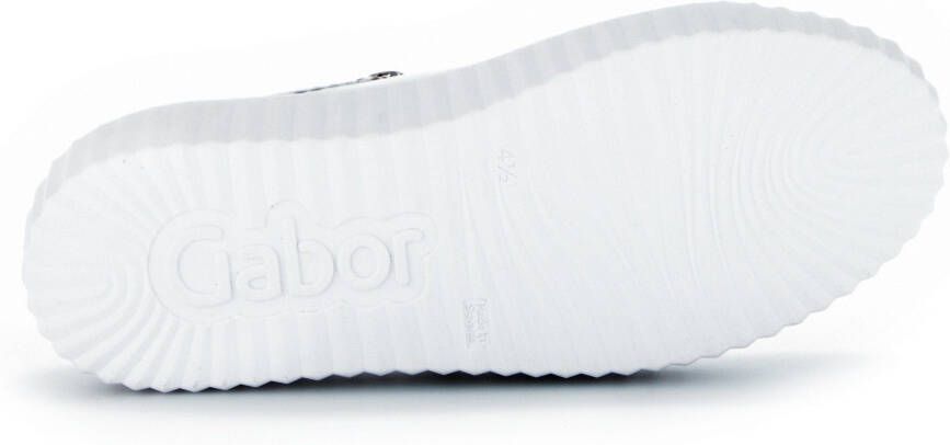 Gabor Plateausneakers vrijetijdsschoen lage schoen veterschoen met best fitting