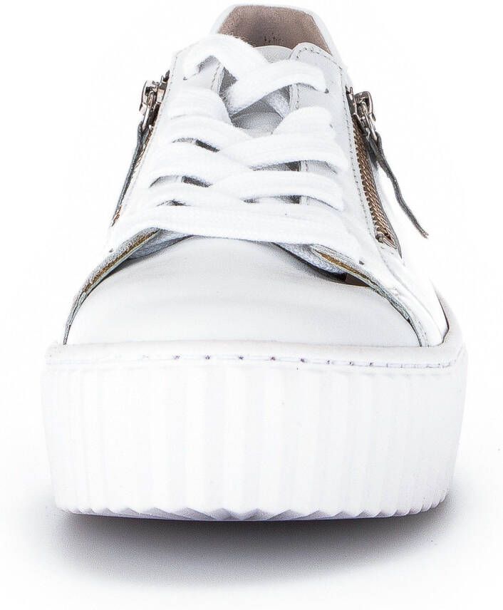 Gabor Plateausneakers vrijetijdsschoen lage schoen veterschoen met best fitting