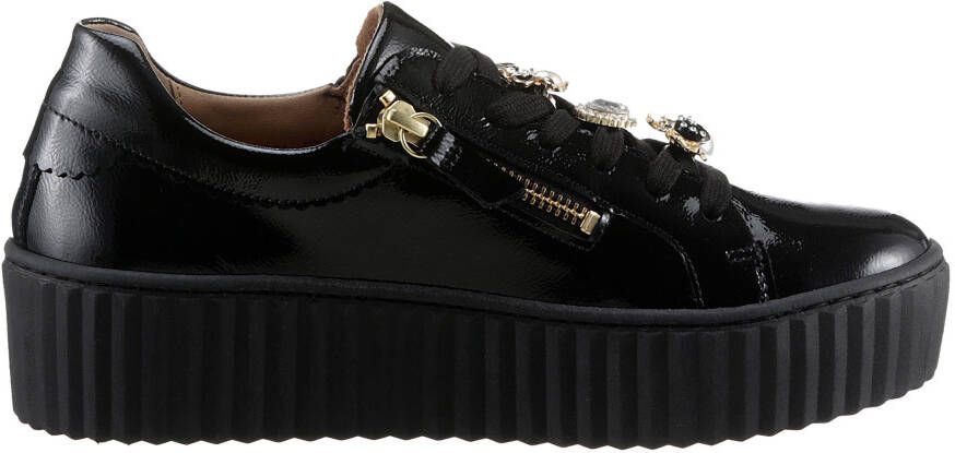 Gabor Plateausneakers met best fitting-uitrusting vrijetijdsschoen lage schoen veterschoen - Foto 11