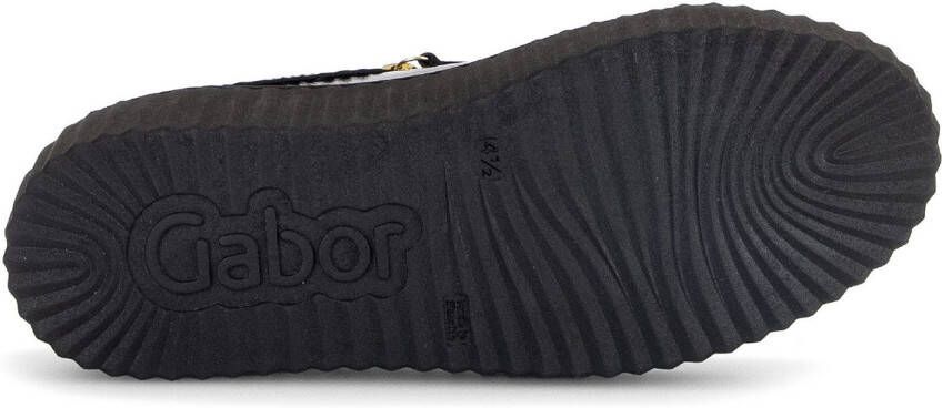 Gabor Plateausneakers met best fitting-uitrusting vrijetijdsschoen lage schoen veterschoen