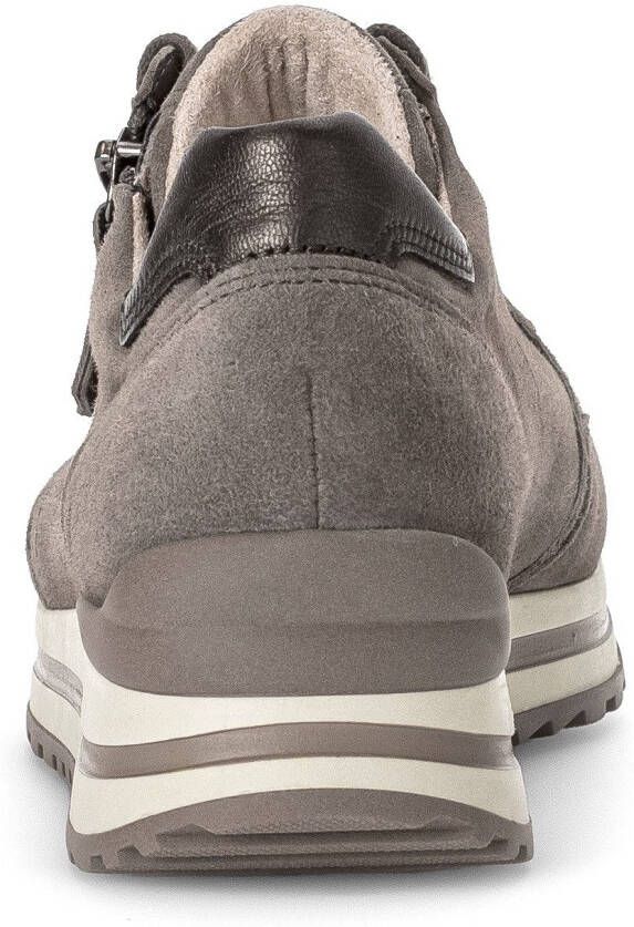 Gabor Plateausneakers Turijn vrijetijdsschoen lage schoen veterschoen in comfortabele breedte g (breed)