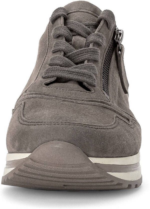 Gabor Plateausneakers Turijn vrijetijdsschoen lage schoen veterschoen in comfortabele breedte g (breed)