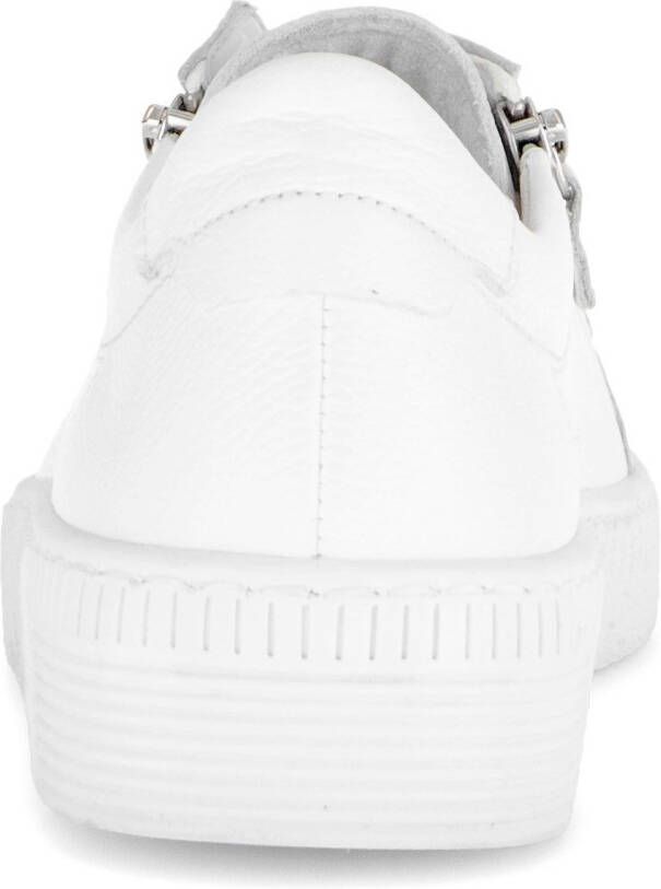 Gabor Plateausneakers vrijetijdsschoen halfschoen veterschoen met edele siermotieven
