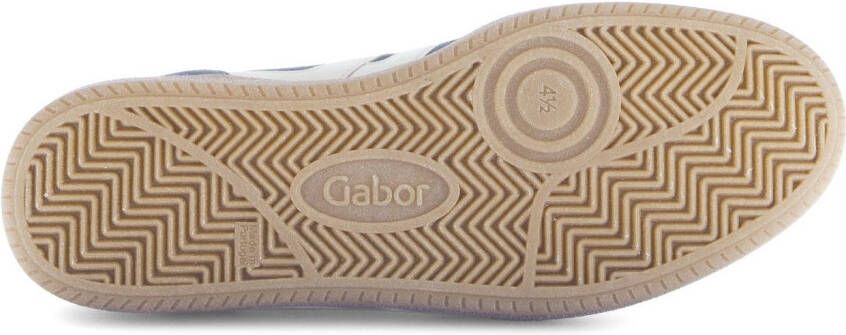 Gabor Plateausneakers vrijetijdsschoen halfschoen veterschoen met gepolsterde schacht