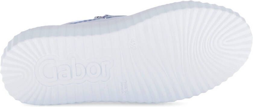 Gabor Plateausneakers vrijetijdsschoen lage schoen veterschoen met best fitting
