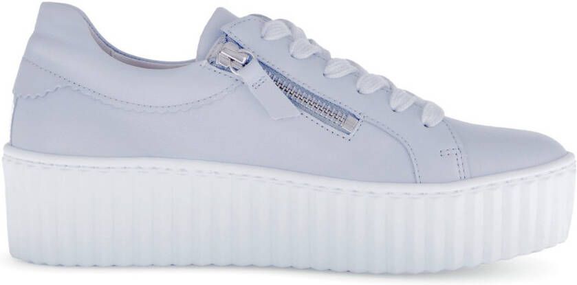 Gabor Plateausneakers vrijetijdsschoen lage schoen veterschoen met best fitting