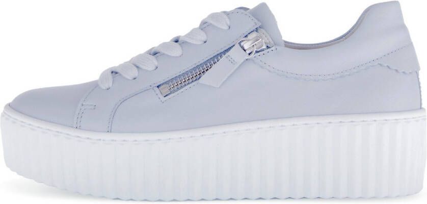 Gabor Plateausneakers vrijetijdsschoen lage schoen veterschoen met best fitting