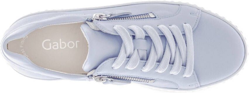 Gabor Plateausneakers vrijetijdsschoen lage schoen veterschoen met best fitting