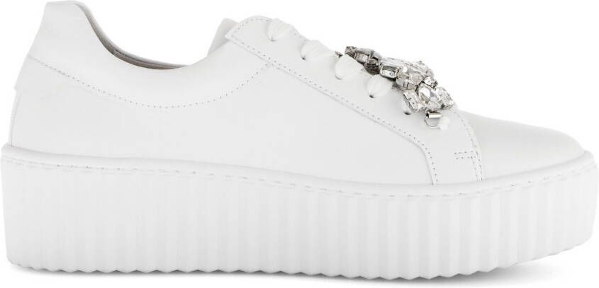 Gabor Plateausneakers vrijetijdsschoen lage schoen veterschoen met best fitting-uitrusting