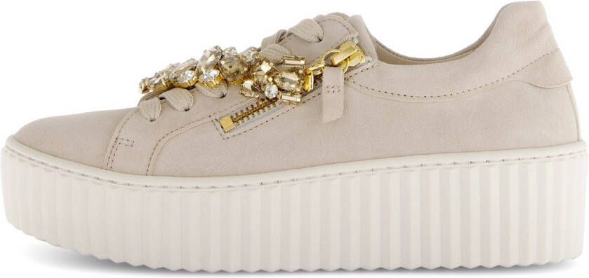 Gabor Plateausneakers vrijetijdsschoen lage schoen veterschoen met best fitting-uitrusting