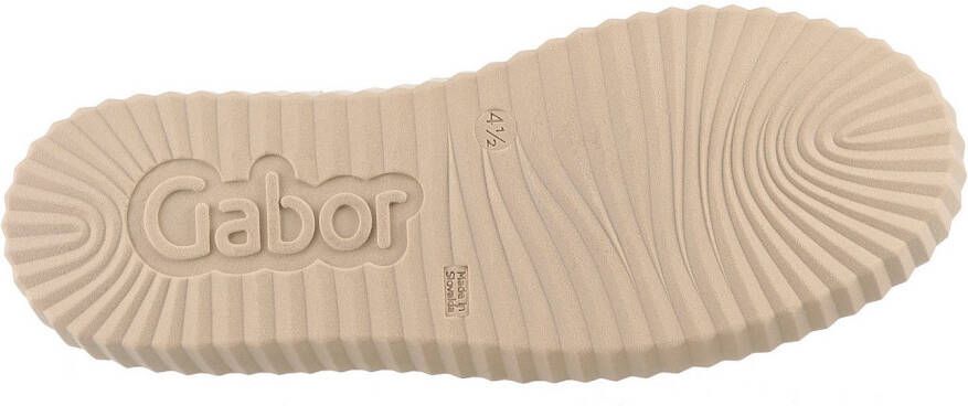 Gabor Plateausneakers vrijetijdsschoen lage schoen veterschoen met best fitting-uitrusting