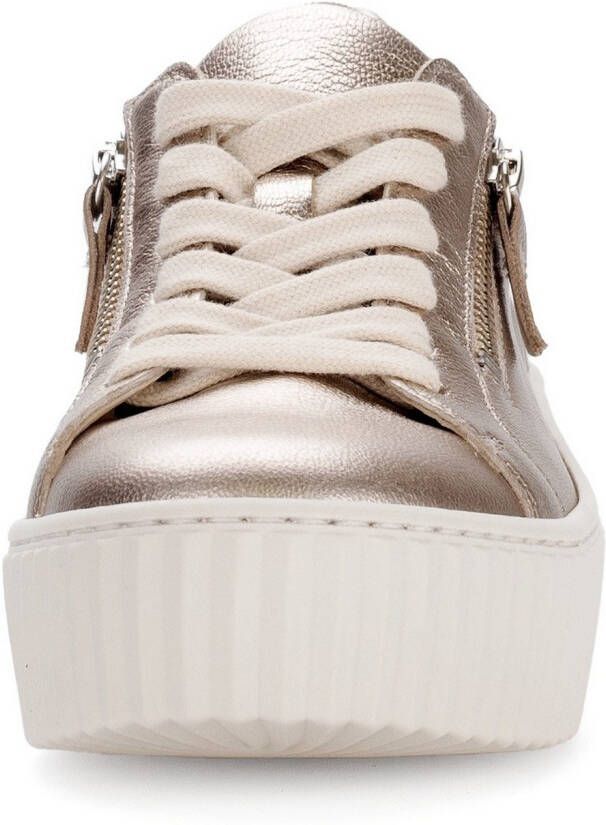 Gabor Plateausneakers vrijetijdsschoen lage schoen veterschoen met best fitting-uitrusting