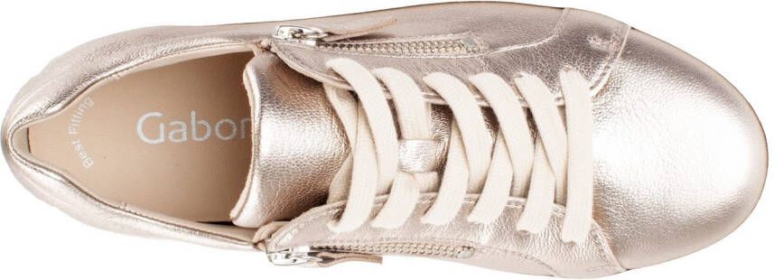 Gabor Plateausneakers vrijetijdsschoen lage schoen veterschoen met best fitting-uitrusting