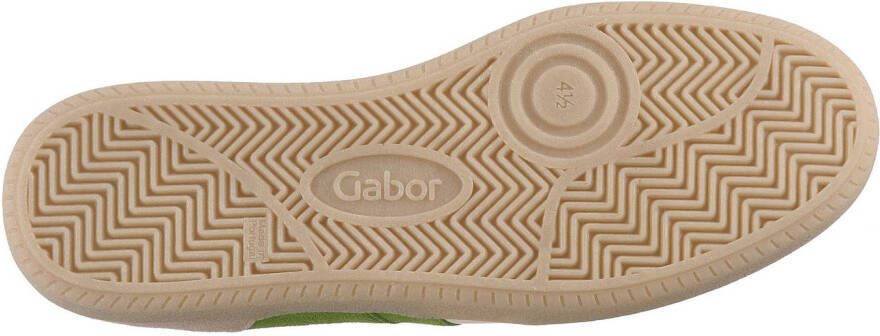 Gabor Plateausneakers vrijetijdsschoen lage schoen veterschoen met gepolsterde schacht
