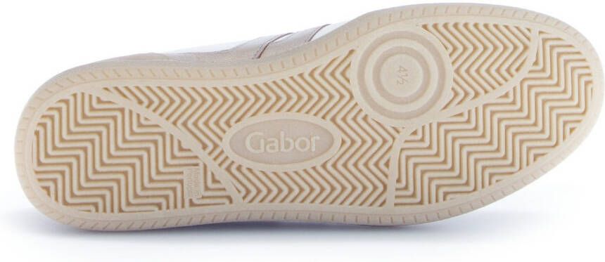 Gabor Plateausneakers vrijetijdsschoen lage schoen veterschoen met gepolsterde schacht