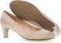 Gabor Metallic Textiel Elegant Comfortabele Hakken Gray Dames - Thumbnail 7