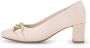 Gabor Stijlvolle Roze Suede Pumps Beige Dames - Thumbnail 8