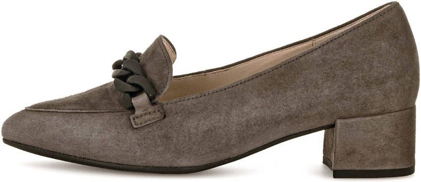 Gabor Pumps met matte decoratieve ketting