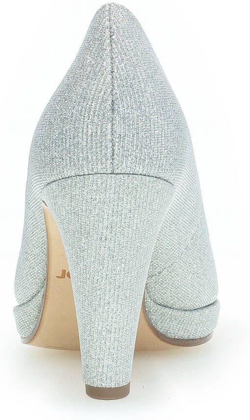 Gabor 270 Pumps High Heels Schoenen Hoge Hak Dames Zilver - Foto 7