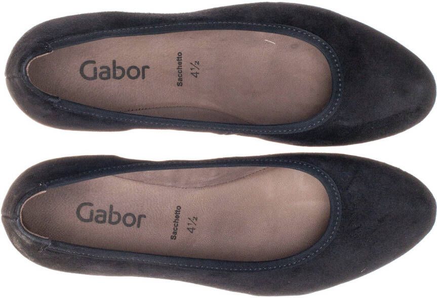 Gabor Pumps lage schoen sleehak instapschoen in saccetto stijl