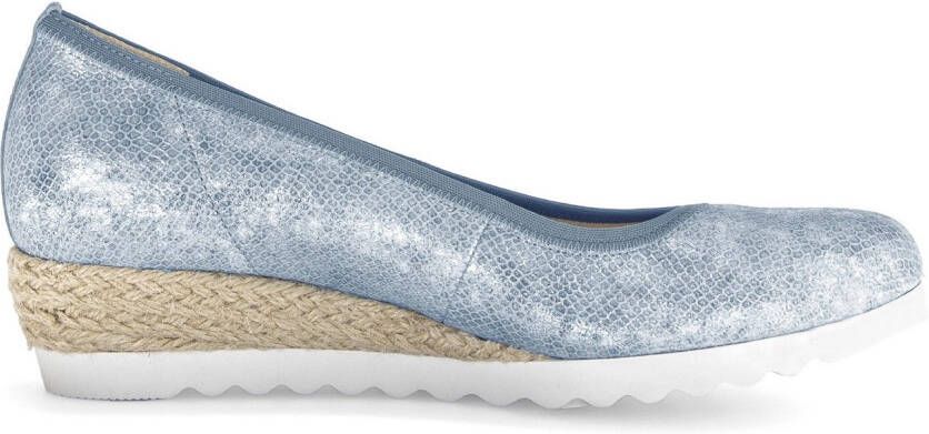 Gabor Pumps met sleehak Genua zakelijke schoen comfort schoen instapper in comfortabele wijdte g (= wijd)