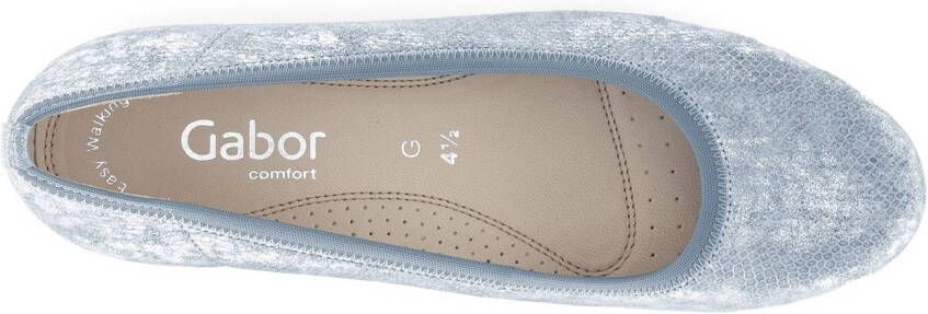 Gabor Pumps met sleehak Genua zakelijke schoen comfort schoen instapper in comfortabele wijdte g (= wijd)
