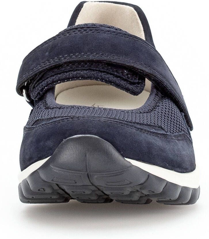 Gabor Rollingsoft Ballerina's met riempje klittenbandschoen vrijetijdsschoen comfortabele schoen met klittenband