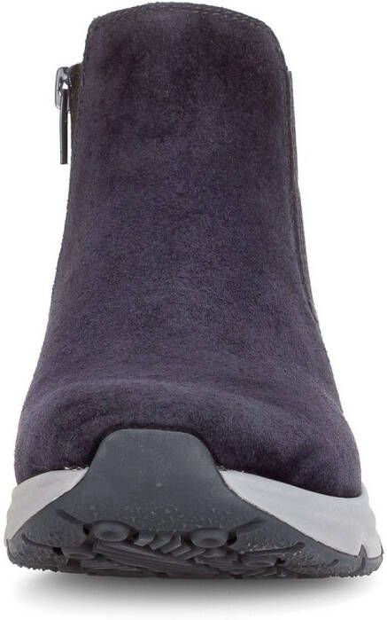 Gabor Rollingsoft Chelsea-boots Plateau high top-sneaker veterschoen met grip-profiel