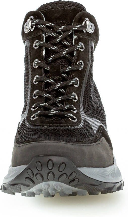 Gabor Rollingsoft Hoge veterschoenen in trekking-look