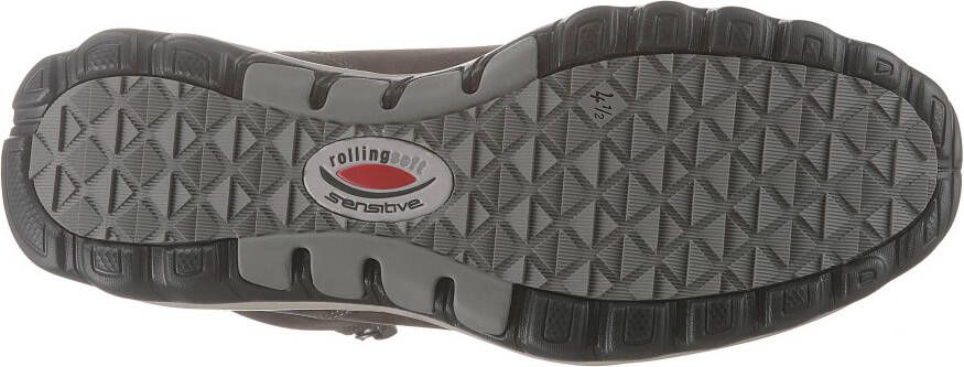 Gabor Rollingsoft Hoge veterschoenen met geprofileerde rubberzool - Foto 4