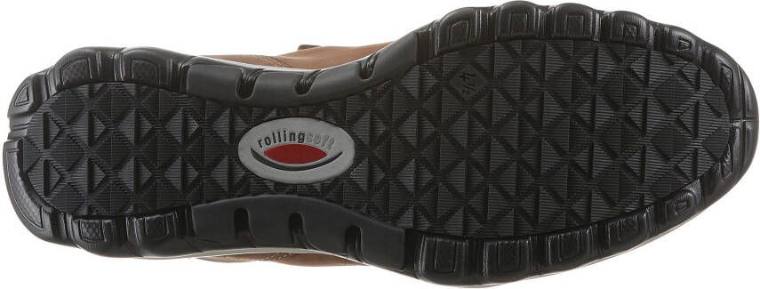 Gabor rollingsoft sensitive 36.868.41 dames rollende wandelsneaker bruin - Foto 9