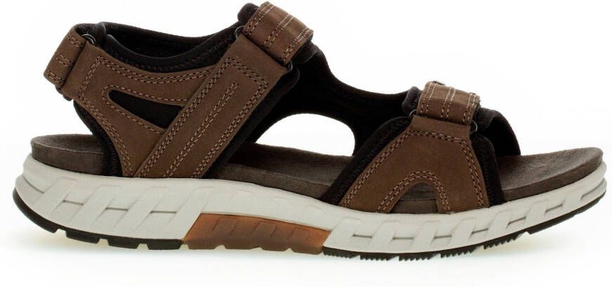 Gabor Rollingsoft Trekkingsandalen zomerschoen klittenbandschoen vrijetijdssandaal in comfortbreedte g (breed)